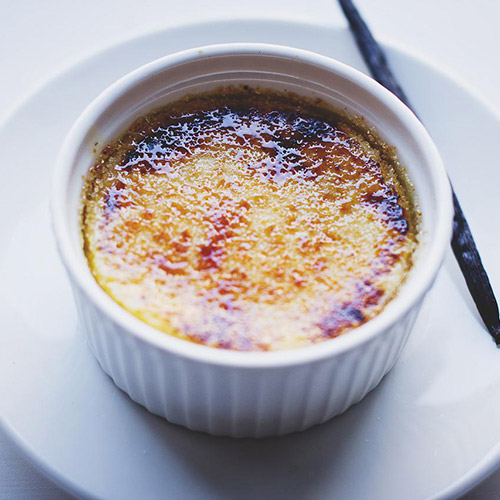 De la crème brûlée