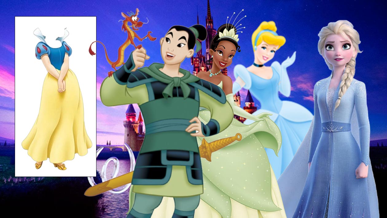 Tu as grandi devant des Disney si tu reconnais à quelles Princesses appartiennent ces 10 tenues