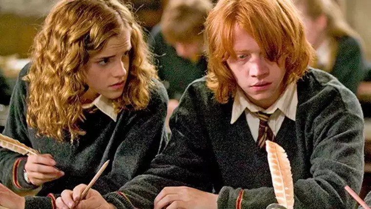 Hermione et Ron