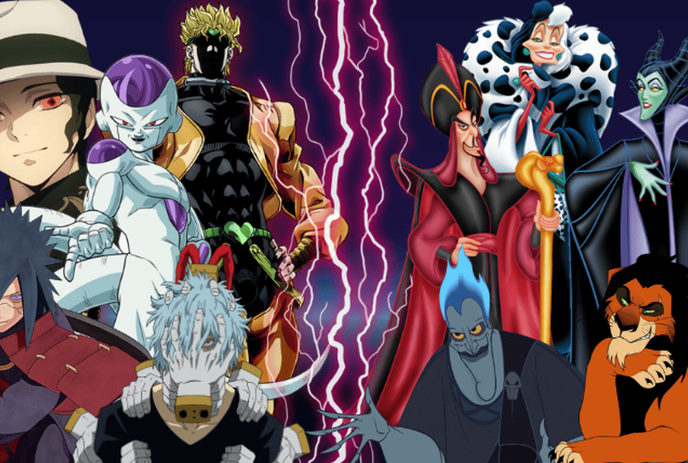 Quiz : choisis un méchant Disney on te dira quel méchant d’anime tu es