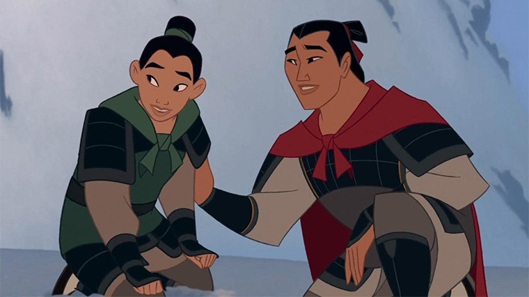 "Comme un homme" - Mulan