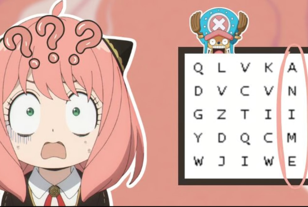 T’es plus intelligent que la moyenne si tu trouves les 10 anime cachés derrière ces mots mêlés