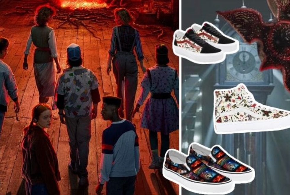 Stranger Things : l’Upside Down s’invite chez Vans pour une collection renversante