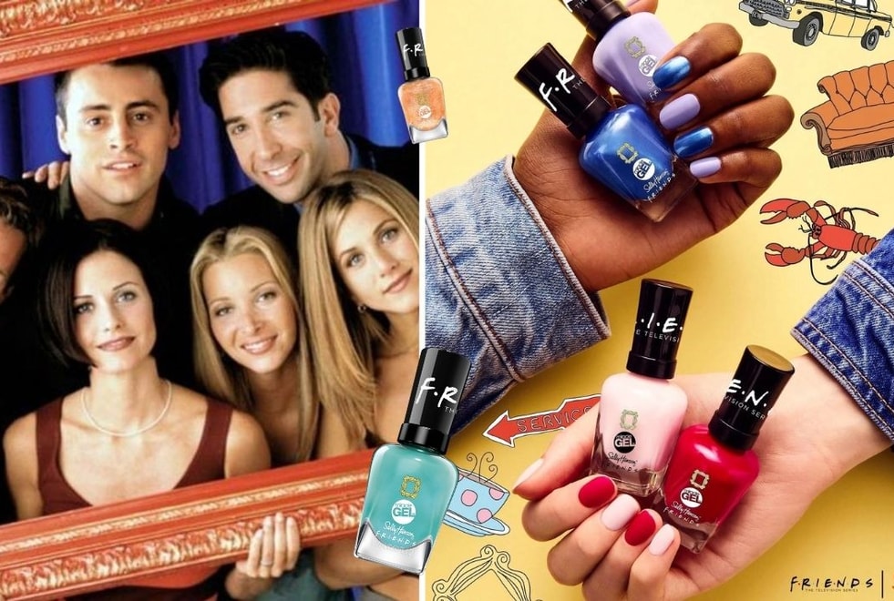 Friends : Sally Hansen sort une collection de vernis à ongles 90’s inspirée des moments mythiques de la série