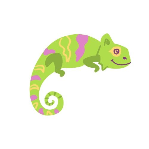 Un caméléon