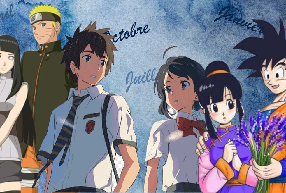 Quiz : ton mois de naissance te dira quel couple d’anime tu es