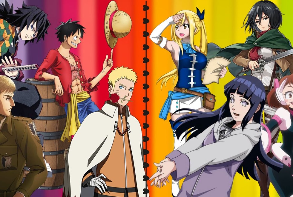Quiz : ta couleur préférée te dira quel perso d’anime tu dates