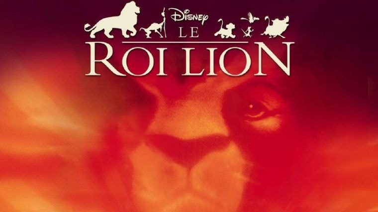 L'affiche du film Disney Le Roi Lion