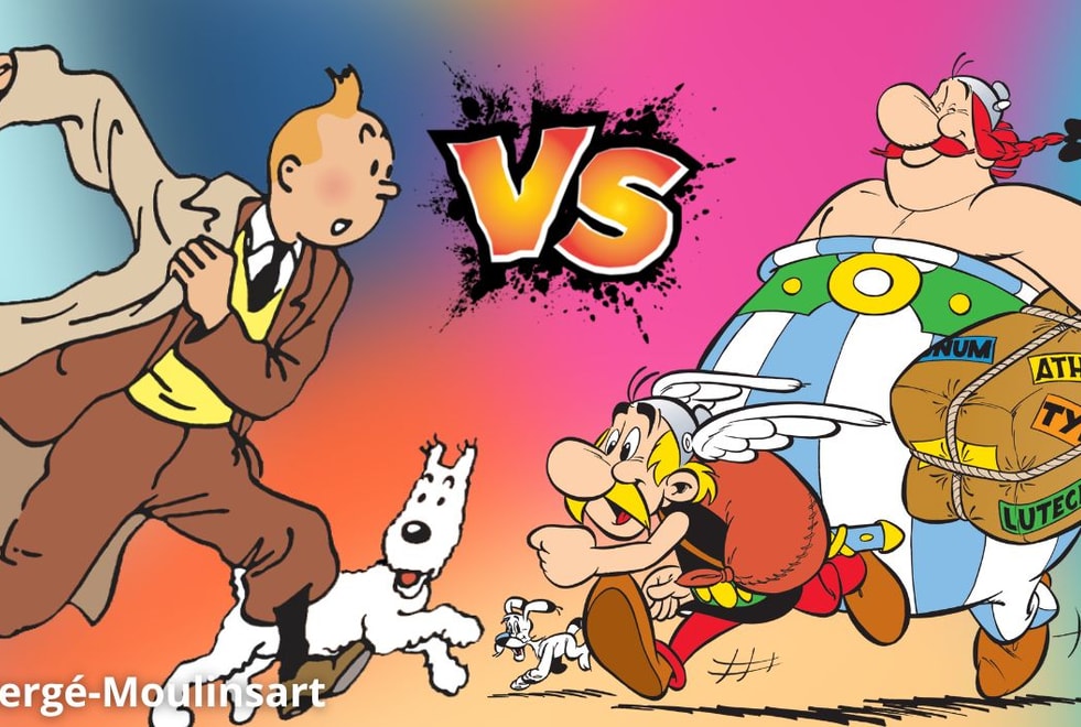 Sondage, le match ultime : tu préfères le dessin animé Tintin ou Astérix ?