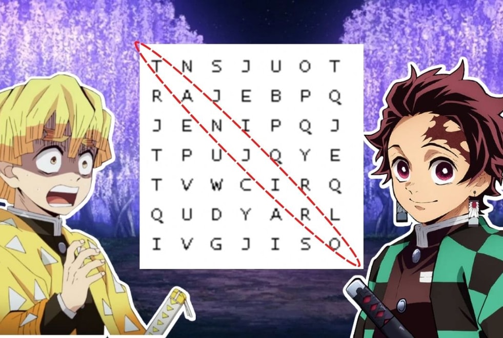 Quiz Demon Slayer : trouve les persos cachés derrière ces mots mêlés