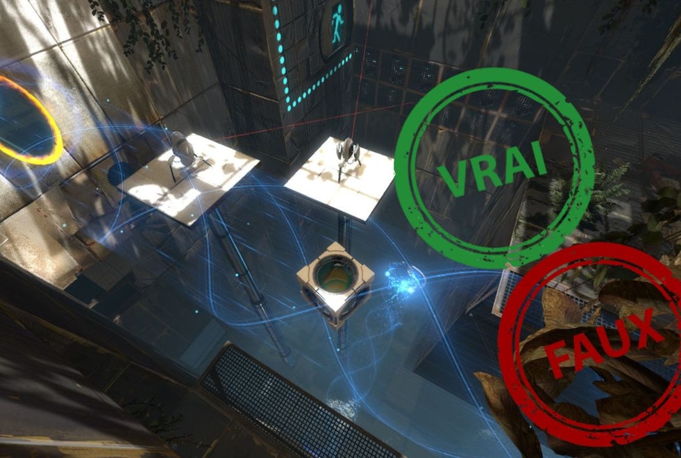 Portal : impossible d’avoir 10/10 à ce quiz vrai ou faux sur le jeu vidéo