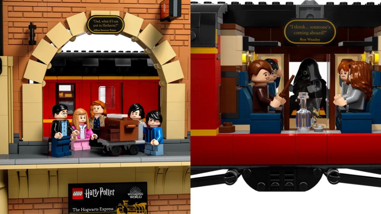 poudlar d'express Harry Potter Lego
