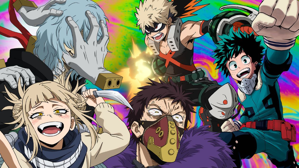 Quiz My Hero Academia (MHA) : ta couleur préférée te dira qui te tue dans l'anime
