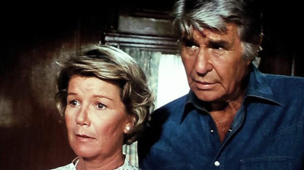 miss ellie et jock ewing dans dallas