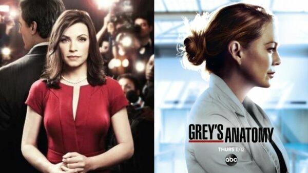 the good wife, grey's anatomy, posters