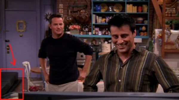 friends saison 9, épisode 7, erreur