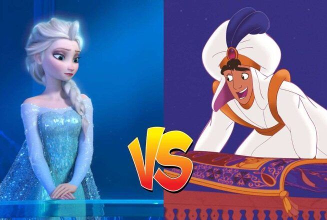 Sondage : tu préfères La Reine des Neiges ou Aladdin ?