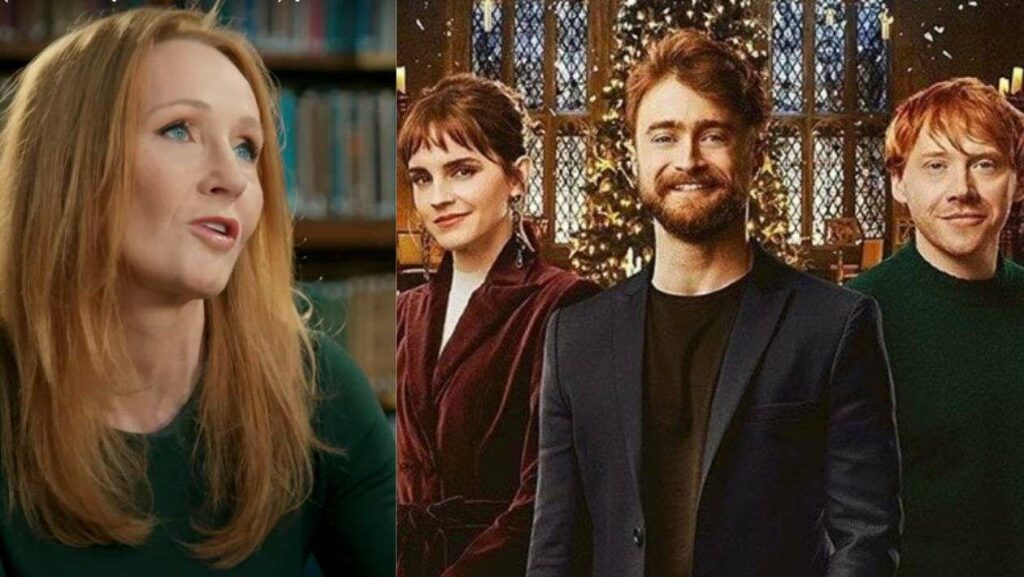 jk rowling, harry potter réunion, daniel radcliffe, emma watson, rupert grint