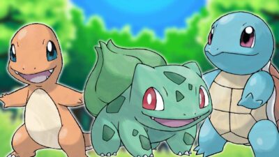 Sondage Pokémon : qui est le pire starter de la première génération ?