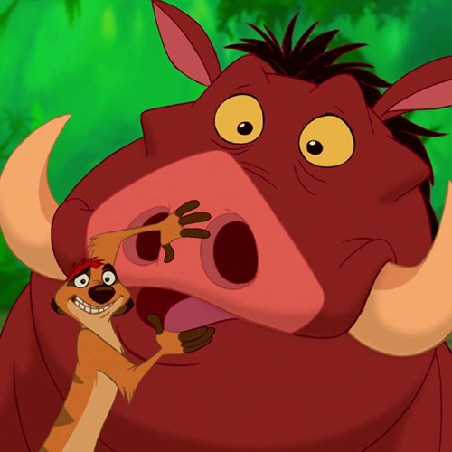 Timon et Pumbaa