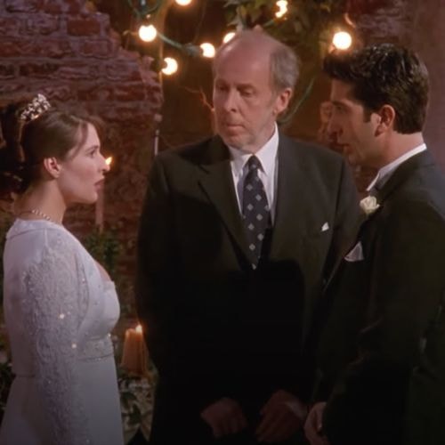 Celle où Ross dit Rachel à son mariage