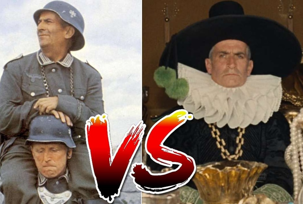 Sondage, le match ultime : tu préfères La Grande Vadrouille ou La Folie des Grandeurs ?