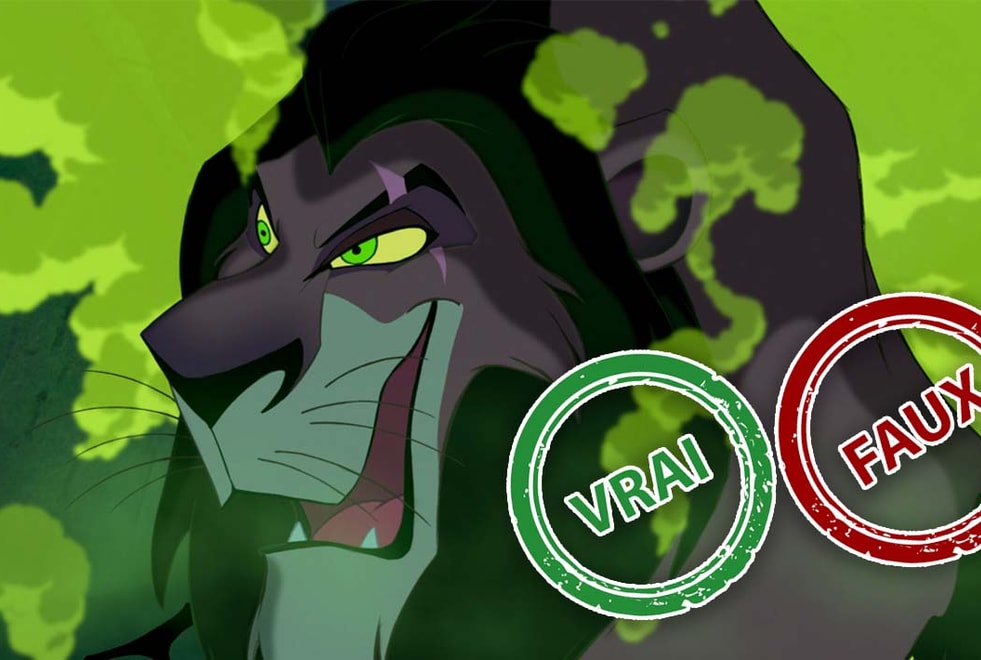 Quiz Le Roi Lion : impossible d’avoir 5/5 à ce Vrai ou Faux sur Scar