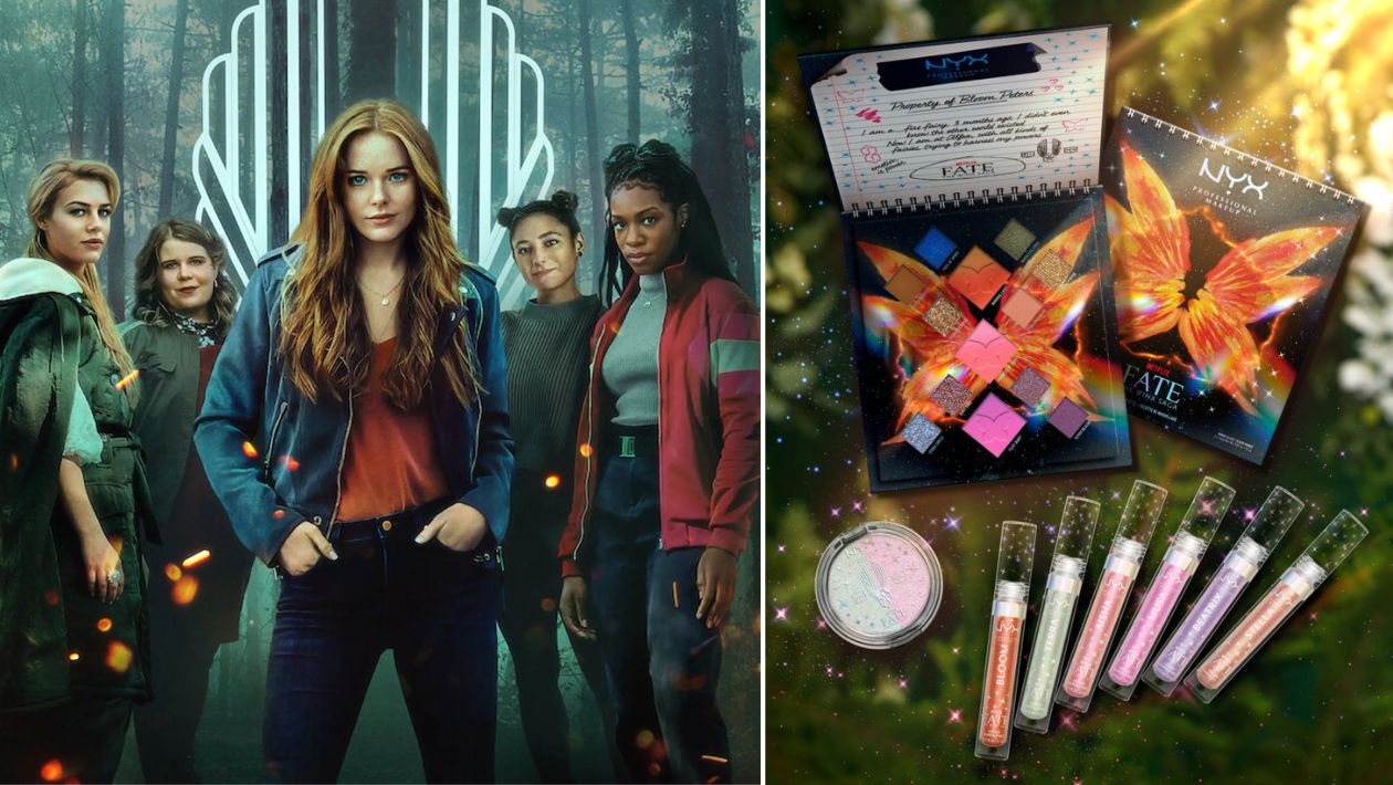 NYX x Destin, la Saga Winx : laissez la magie opérer sur votre make-up avec cette collab&rsquo; pailletée