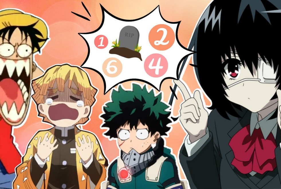 Quiz : ton chiffre préféré te dira dans quel anime tu meurs