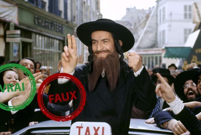 Les Aventures de Rabbi Jacob : impossible d&rsquo;avoir 10/10 à ce quiz vrai ou faux sur le film