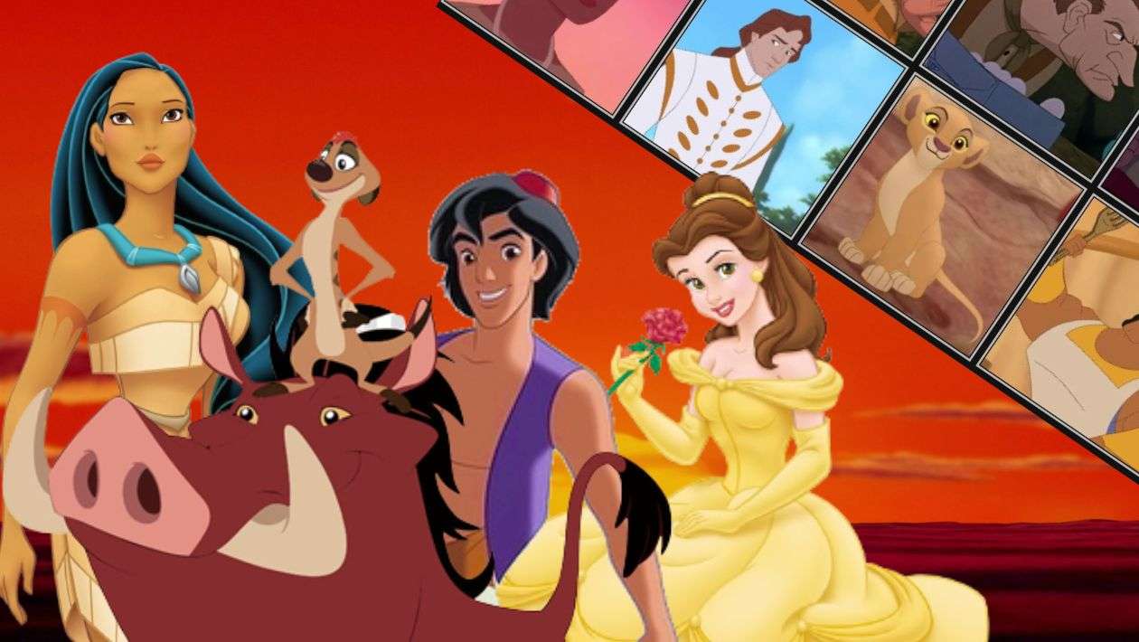 Quiz : seul un vrai fan de Disney saura relier le bon perso à son dessin animé des années 90