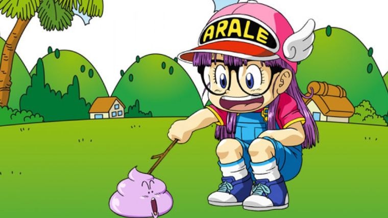 aralé tirée du manga dr slump