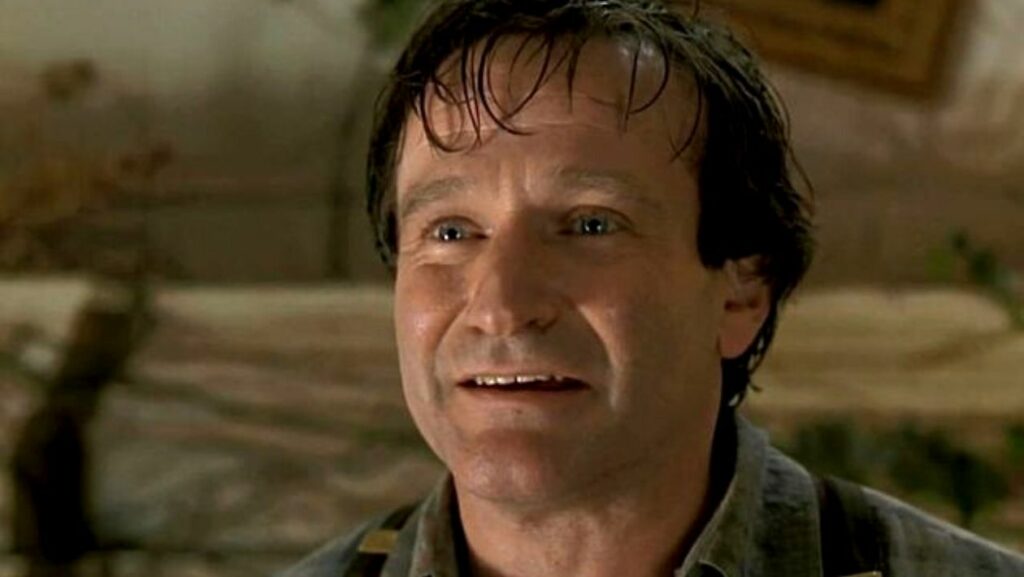 Robin Williams dans le film Jumanji.
