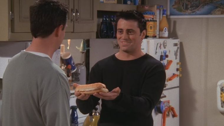 friends joey sandwich