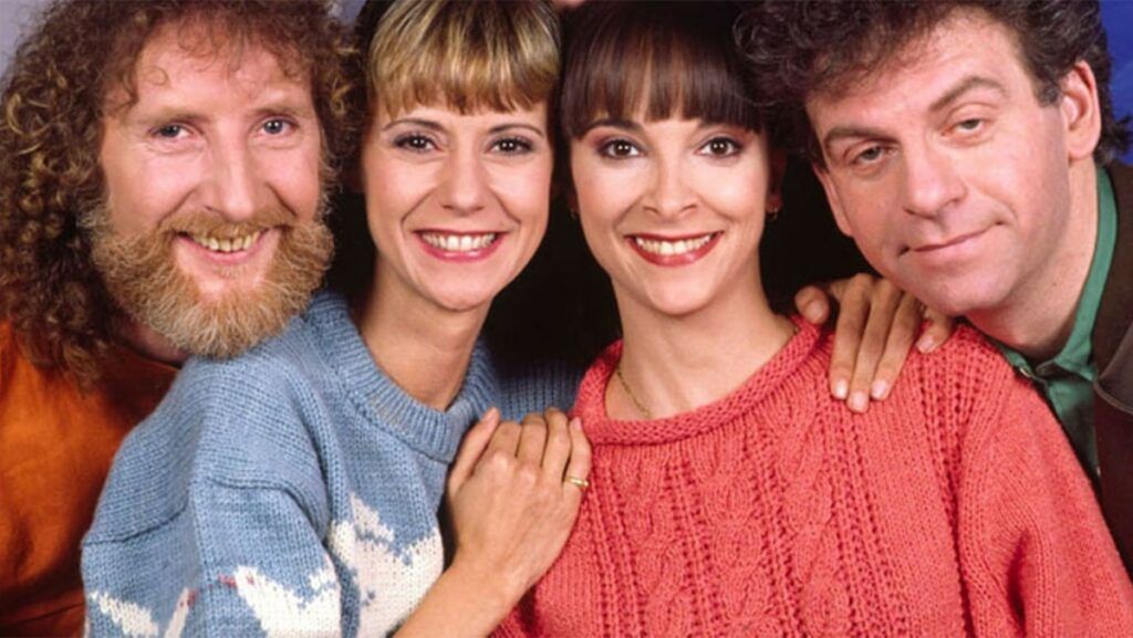 L'équipe de l'émission culte Le Club Dorothée, diffusée dans les années 80 et 90 sur TF1.