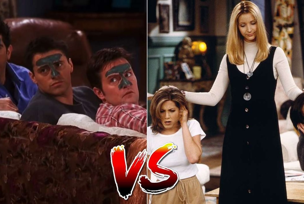 Sondage Friends : tu préfères Joey, Chandler & Ross ou Rachel, Monica & Phoebe ?