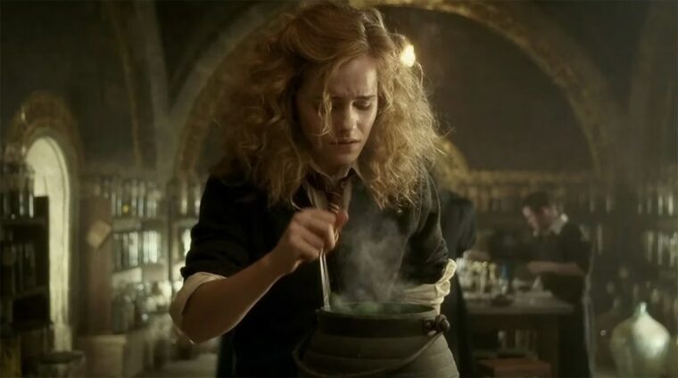 Tu bats Hermione !