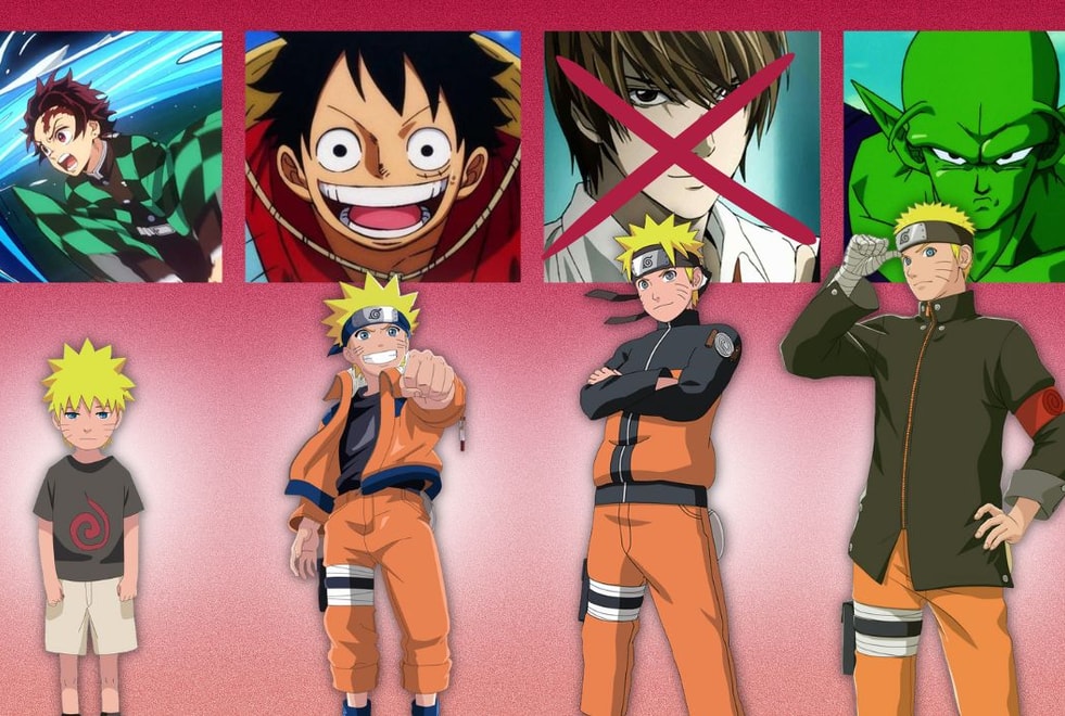 Elimine les 5 anime que tu aimes le moins, on devinera ton âge