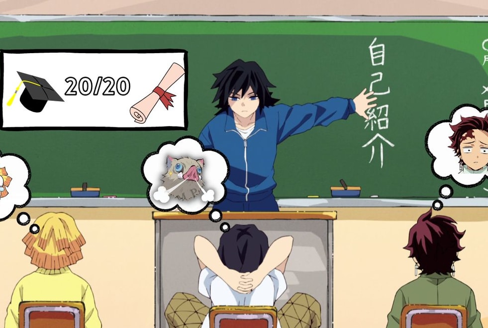 On parie que tu n’auras jamais 20/20 à ce bac spécial Demon Slayer