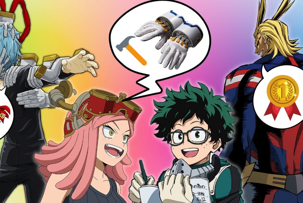 Quiz : ta couleur préférée te dira quel rôle tu as dans My Hero Academia