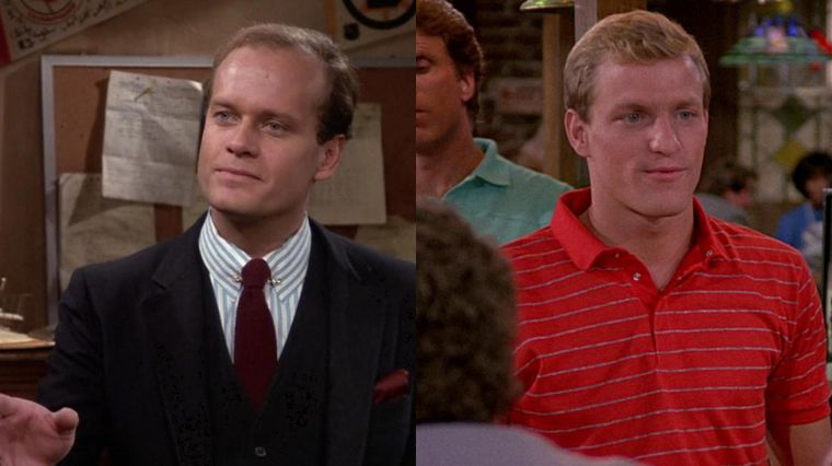 frasier crane, woody boyd, série cheers