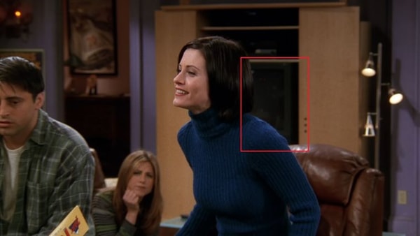 friends, erreur, épisode 17 saison 4, télévision