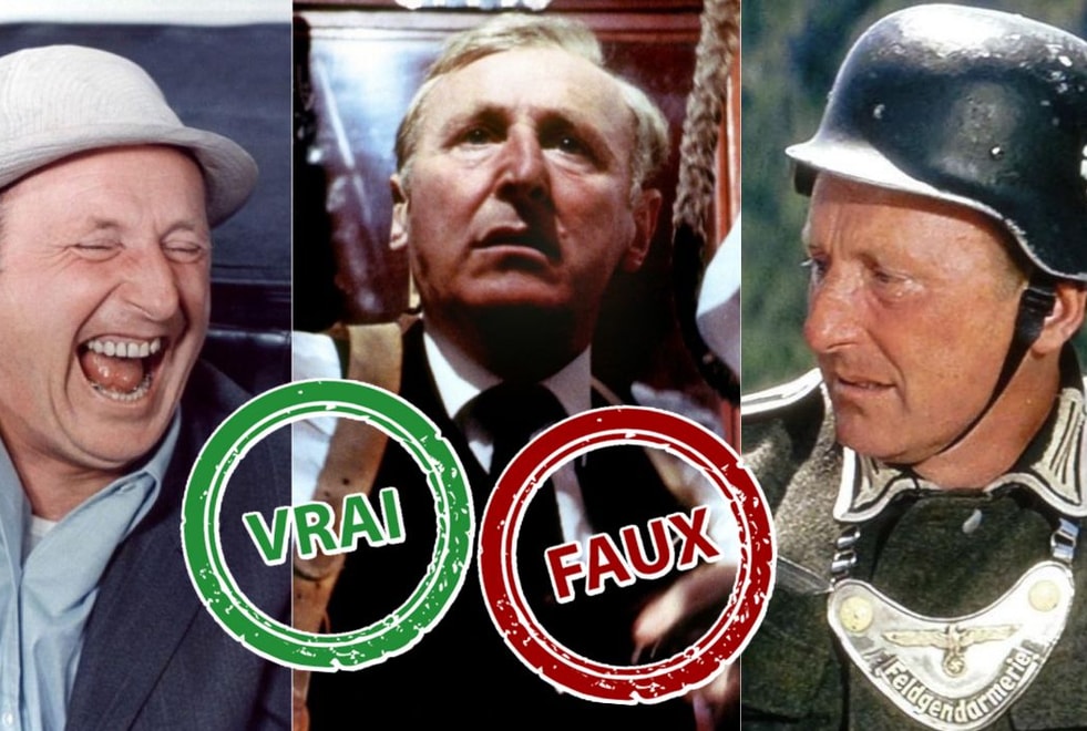 Bourvil est ton acteur préféré si tu as 10/10 à ce quiz vrai ou faux sur ses films