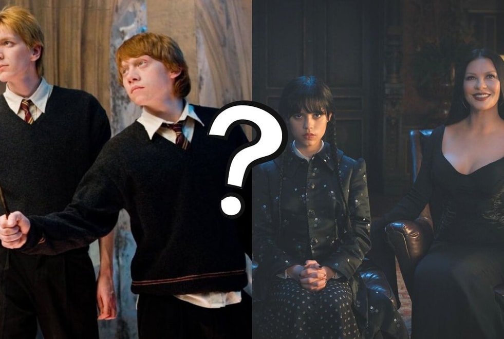 Ce quiz te dira si tu appartiens à la famille Addams (Mercredi) ou Weasley (Harry Potter)