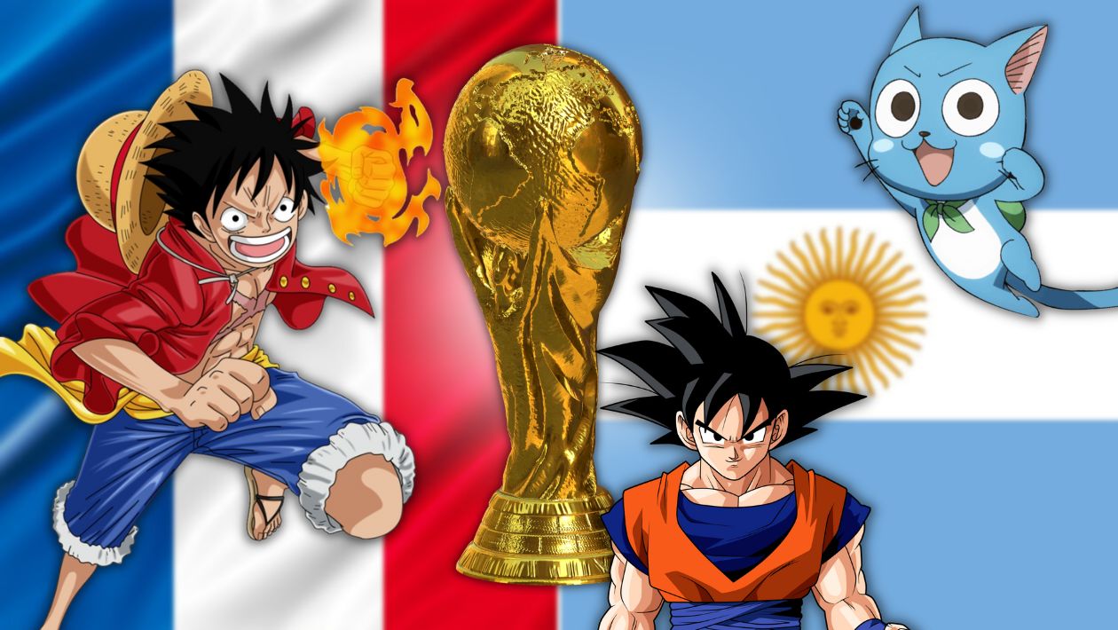 Quiz foot : élimine des persos d’anime on te dit si tu gagnes la finale de la Coupe du monde