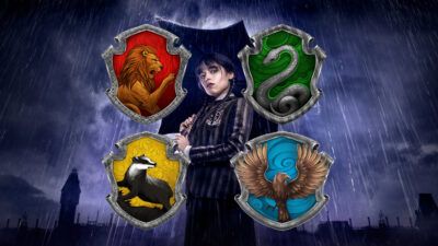Harry Potter : choisis un perso de Mercredi, on te dira quelle est ta Maison Poudlard