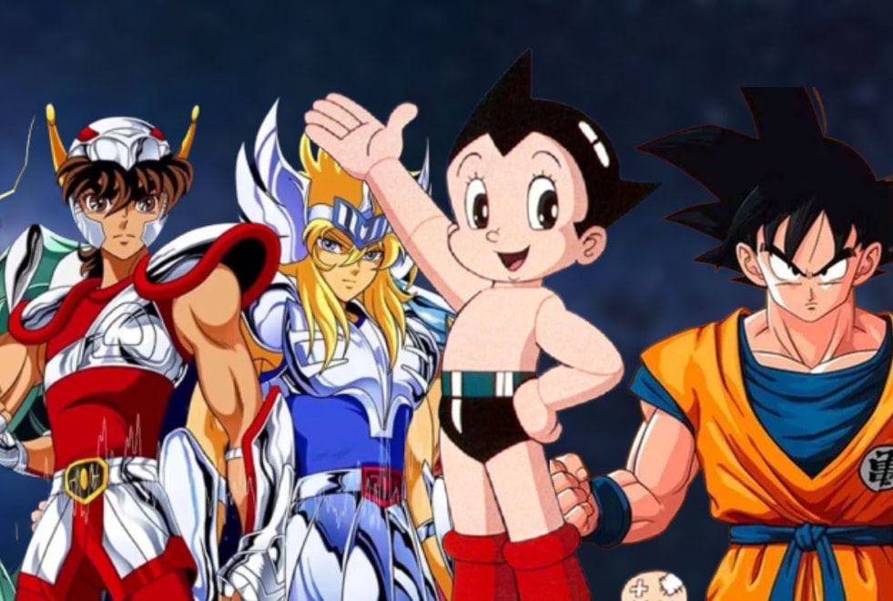 Quiz : t’es de la génération des années 80 si tu retrouves ces 10 anime en une image