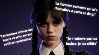 Les 10 meilleures punchlines de Mercredi Addams dans la série Netflix