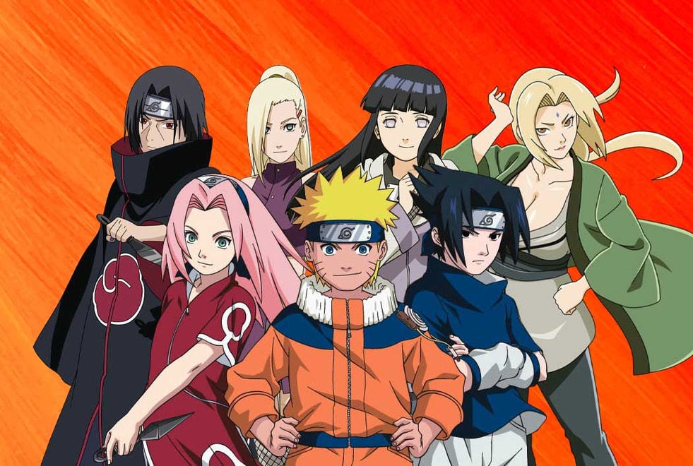 Quiz : choisis une couleur on te dira avec qui t’es en couple dans Naruto