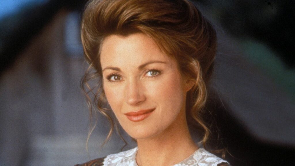 Jane Seymour dans la série Docteur Quinn Femme Médecin.